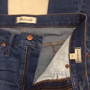 Madewell Jeans Cali Demi-Boot Size 27